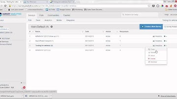 SurveyAnalytics 8.0 Overview