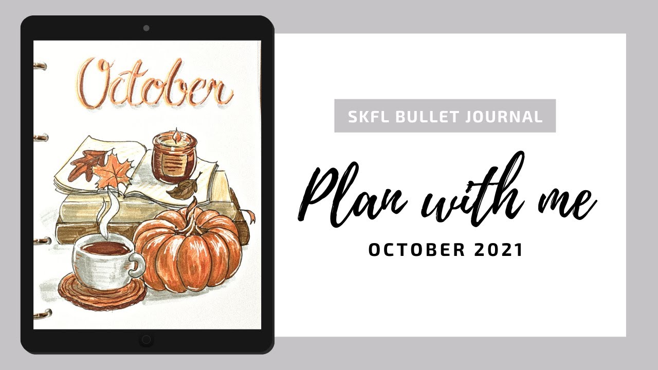 PLAN WITH ME | BULLET JOURNAL OCTOBER 2021