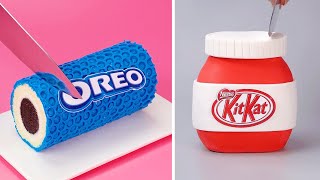 Awesome OREO & KITKAT Chocolate Cake Decorating Recipe | Amazing Cake and Dessert Tutorial