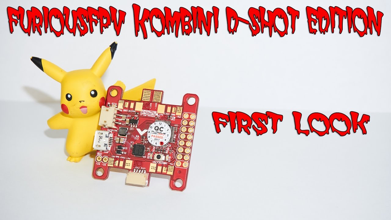 FuriousFPV Kombini D-Shot Edition Flight Controller - First Look