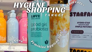COME HYGIENE SHOPPING WITH ME AT TARGET | Skin Care+Body Care+Feminine Hygiene