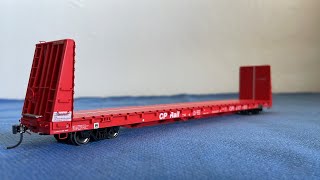 66' MIL Bulkhead Flatcar (Rapido)