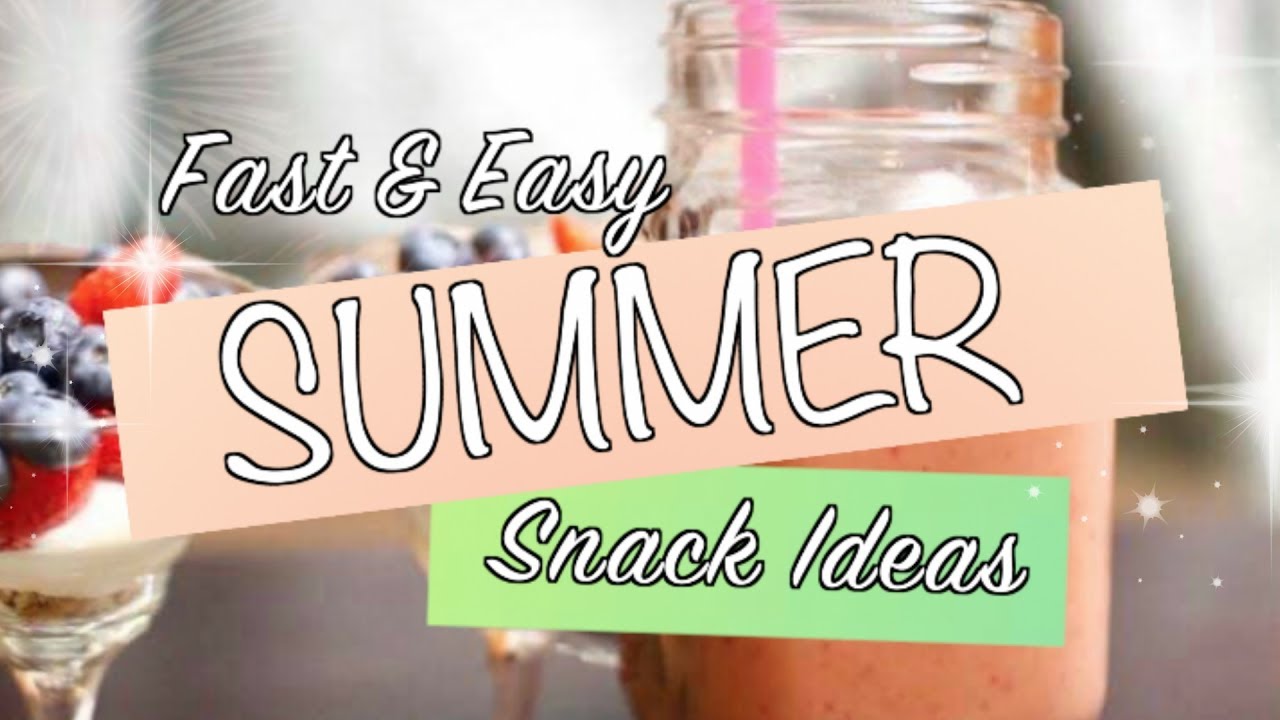 Healthy Summer Snack Ideas + OOTD | Quick & Easy