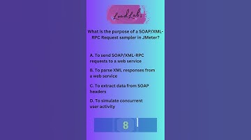 What is the purpose of a SOAP XML RPC Request sampler in JMeter