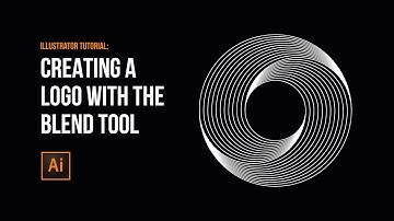 Typefool Adobe Illustrator Tutorial -  How To Create A Logo With The Blend Tool In Just 5 Minutes!