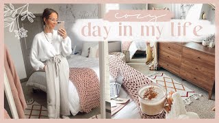 DAY IN THE LIFE | Work from home outfit ideas & productive day! ✨