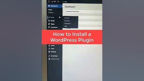 How To Install A WordPress Plugin: The Quick & Easy Way #shorts