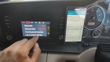 How to connect bluetooth on MAN truck new unit