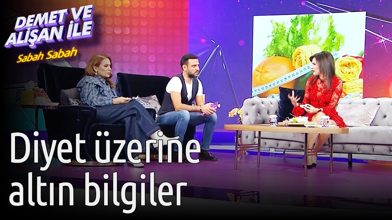 Demet ve Alişan ile Sabah Sabah | Diyet Üzerine Altın Bilgiler