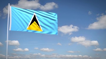 Studio3201 - Animated flag of Saint Lucia