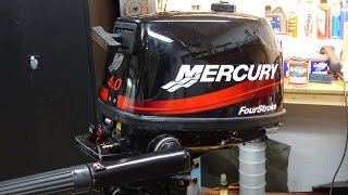 Mercury 4-stroke Impeller change 4-5-6HP