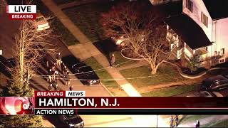 Police officer in Hamilton Township, NJ shot while responding to domestic violence call