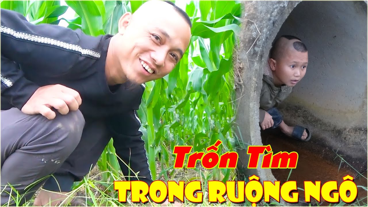 Thử Thách Trốn Tìm Trong Vườn Cỏ Sữa -  Phần Thưởng Nhỏ Thử Tính Trách Nhiệm Của Anh EM Và Cái Kết..
