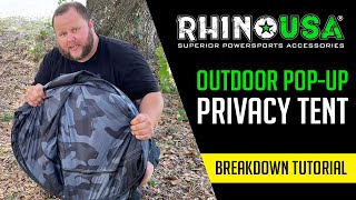 Rhino USA Privacy Tent: Breakdown Tutorial - Florida Jeep Boys