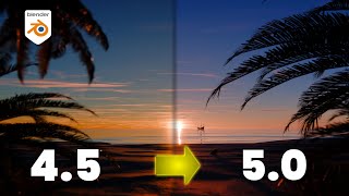 видео: Новая текстура неба в Blender 5.0 просто потрясающая картинка: Новая текстура неба в Blender 5.0 просто потрясающая