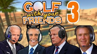 US Presidents Play Golf with Your Friends (Part 3)