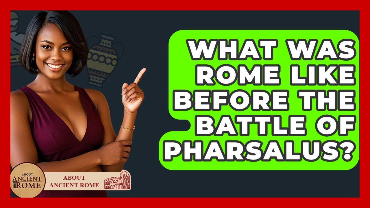 What Was Rome Like Before The Battle Of Pharsalus? - All About Rome