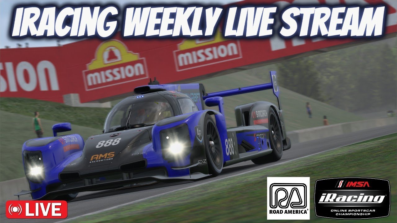 iRacing IMSA @ ROAD AMERICA - Top Split racing! - YouTube
