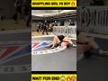 Girl Vs Boy Grappling She Dominates Him In 16 Seconds Wait For The End Bjj Bjjwiki Shorts