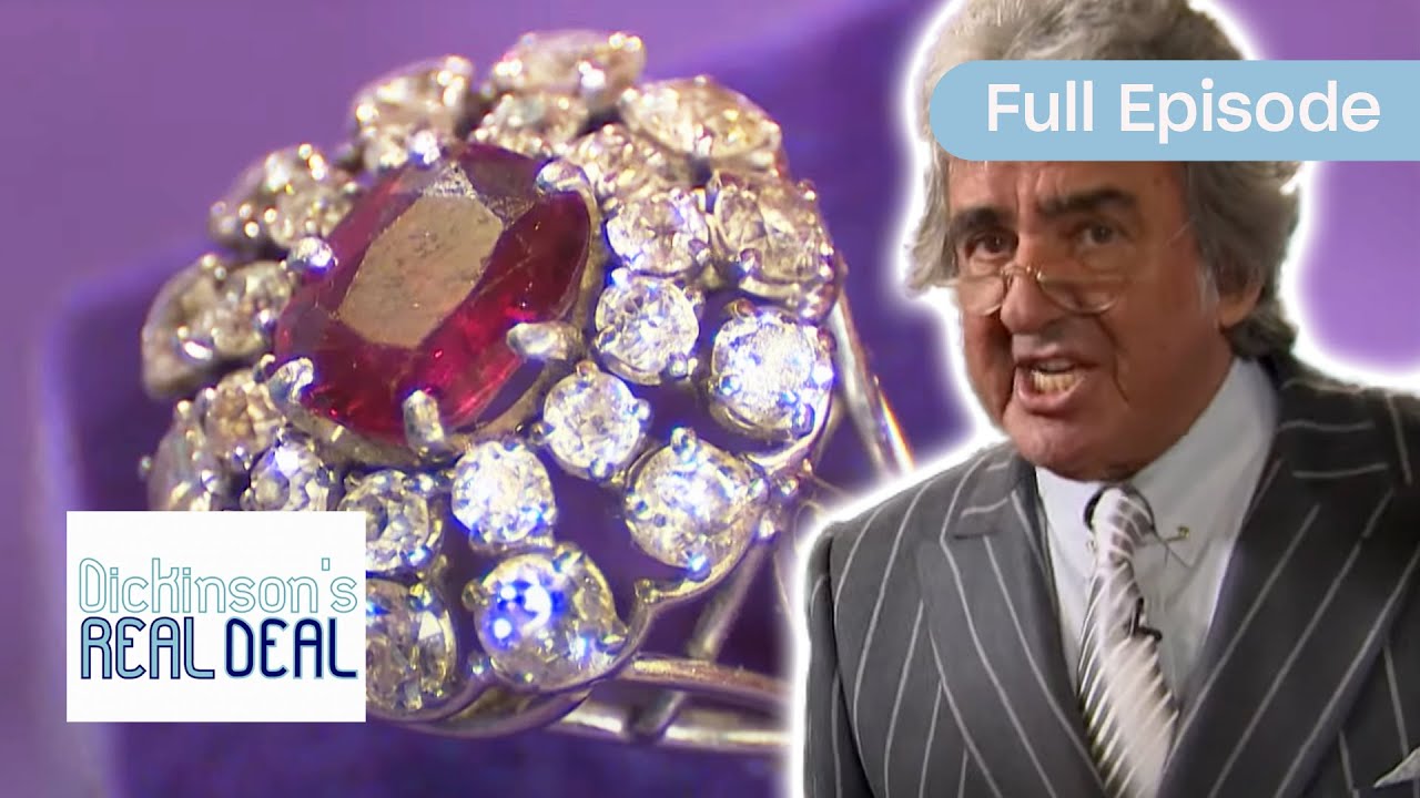 Beautiful 2 Cart Diamond Ring with Ruby  Dickinsons Real Deal  S12 E43