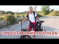 Conseils pour un premier triathlon parc  vlo transitions et plus encore