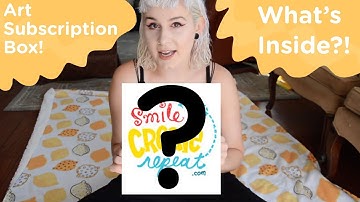 Smile Create Repeat Unboxing and Drawing!