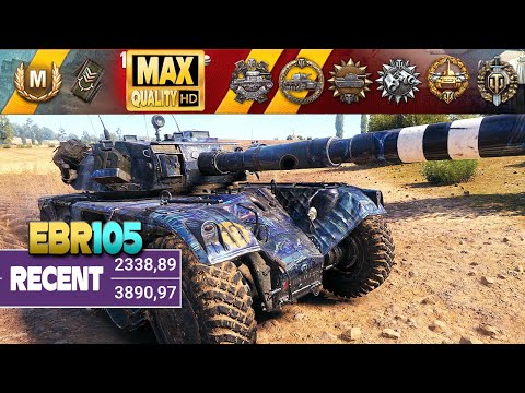 EBR 105: High level scout war - World of Tanks