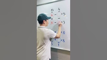 Cộng trừ nhân chia luyện trí não 🤪#maths