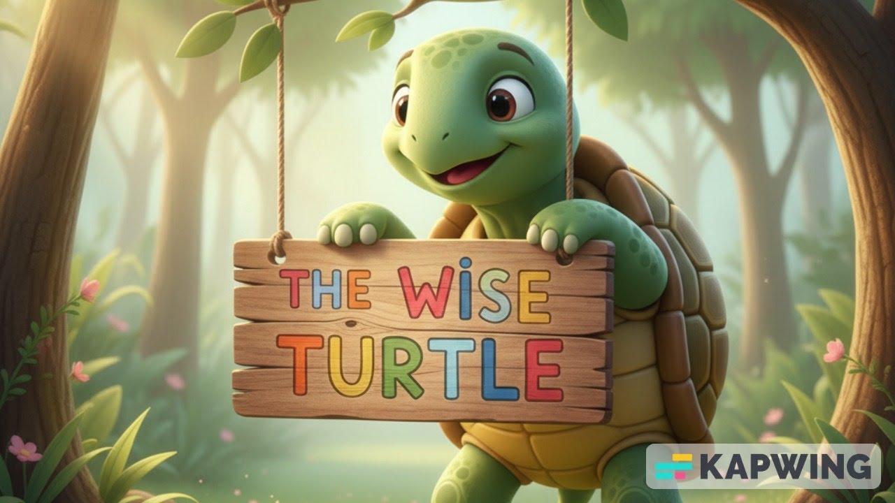 🌟 The Wise Turtle 🐢 | Kids Moral Story About Teamwork & Wisdom 🌈 In English