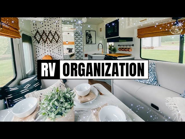 9 Easy RV Organization Ideas and Tips - Trailer Valet