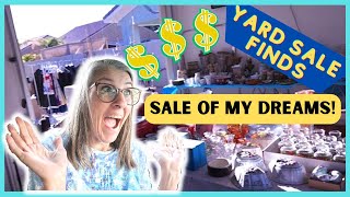 YARD SALE OF MY DREAMS!  Thrift With Me in Las Vegas