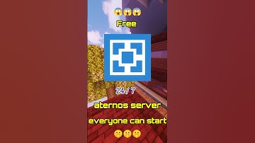 Free 24/7 Minecraft Server | Anyone Can Start The Server #shorts #minecraft #aternos