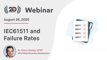 IEC 61511 and Failure Rates