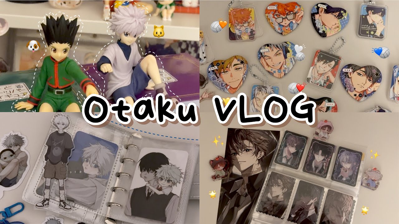 ෆ오타쿠브이로그ෆ 택배깡만 주구장창 합니다📦｜ 하이큐 · 헌터x헌터 · 괴담출근 · 통판깡 · 카게야마 젬피규어 · 키르아 누들스토퍼 · 곤 누들스토퍼