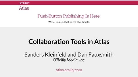 Using Collaboration Tools in Atlas