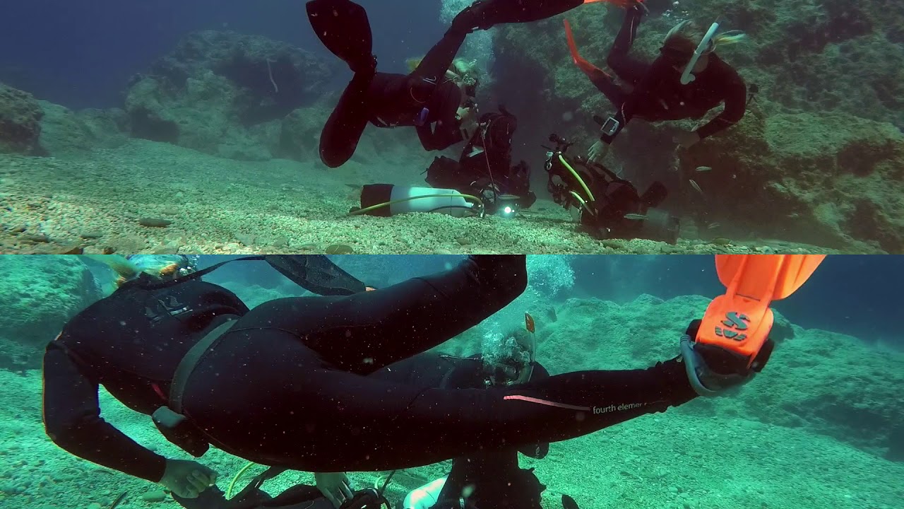 Underwater Scuba Equipment Exchange by Ola & Renate Stress test YouTube