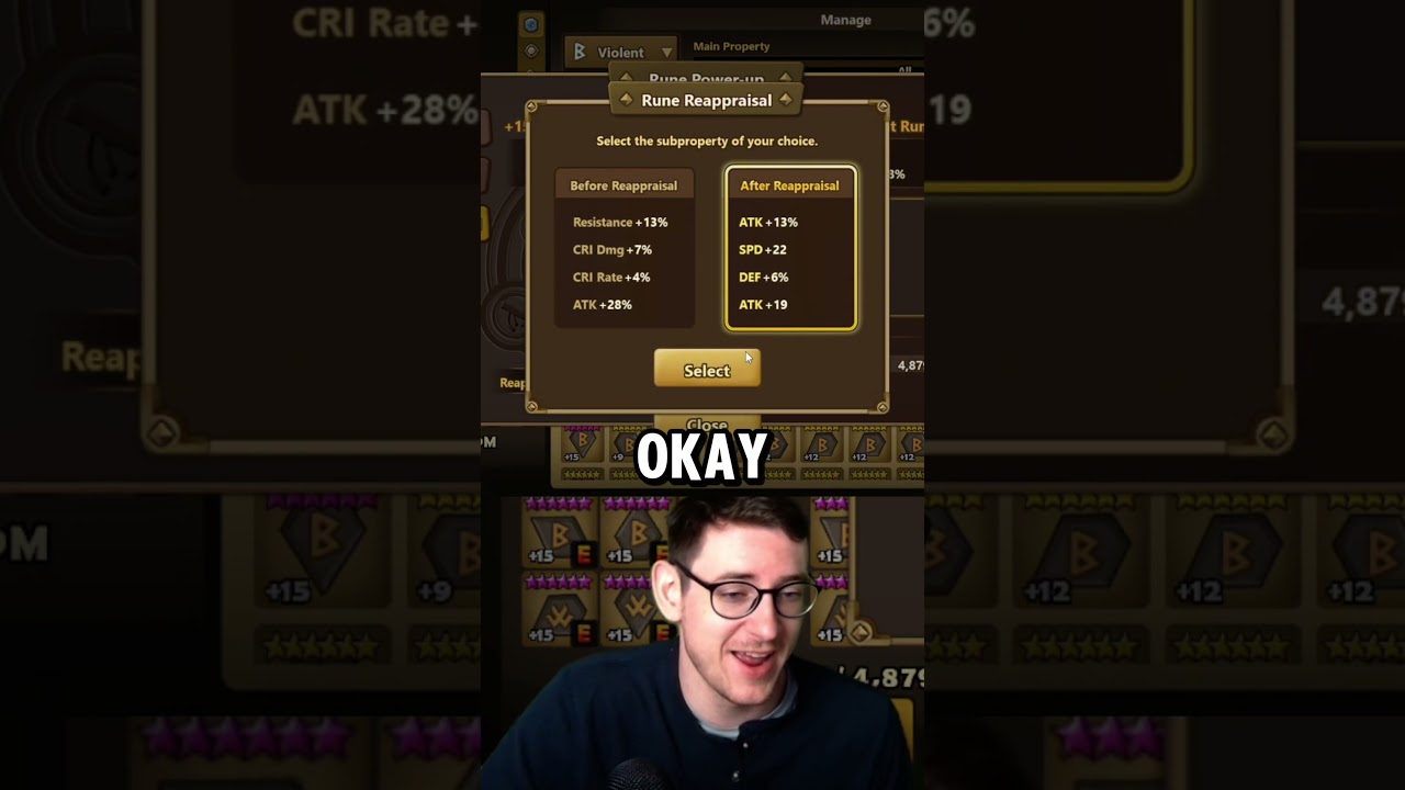 PERFECT VIOLENT TARGET?! Slot 6 HP% with 8% ACC Innate? - Summoners War