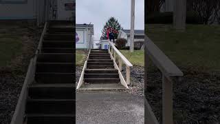 Battle Lost Rollerblading-Double Negative Grind Attempt