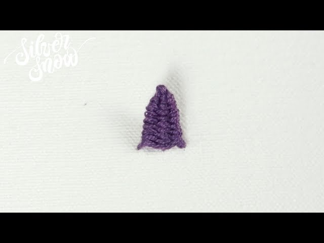 [프랑스 자수] 우븐피콧 스티치 woven picot stitch, hand embroidery stitch tutorial