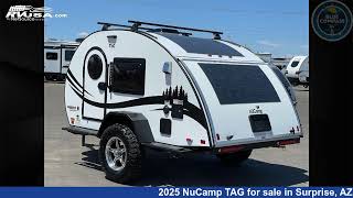 Magnificent 2025 NuCamp TAG Travel Trailer RV For Sale in Surprise AZ RVUSA com