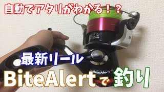 音と光で教えてくれるリールでぶっこみ釣り！