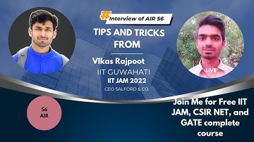 IIT JAM 2022 | Topper