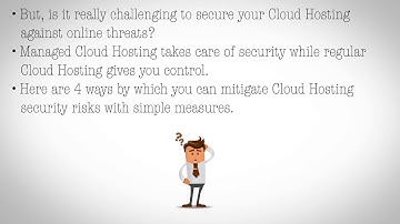 4 Ways to Mitigate Cloud Hosting Security Risks