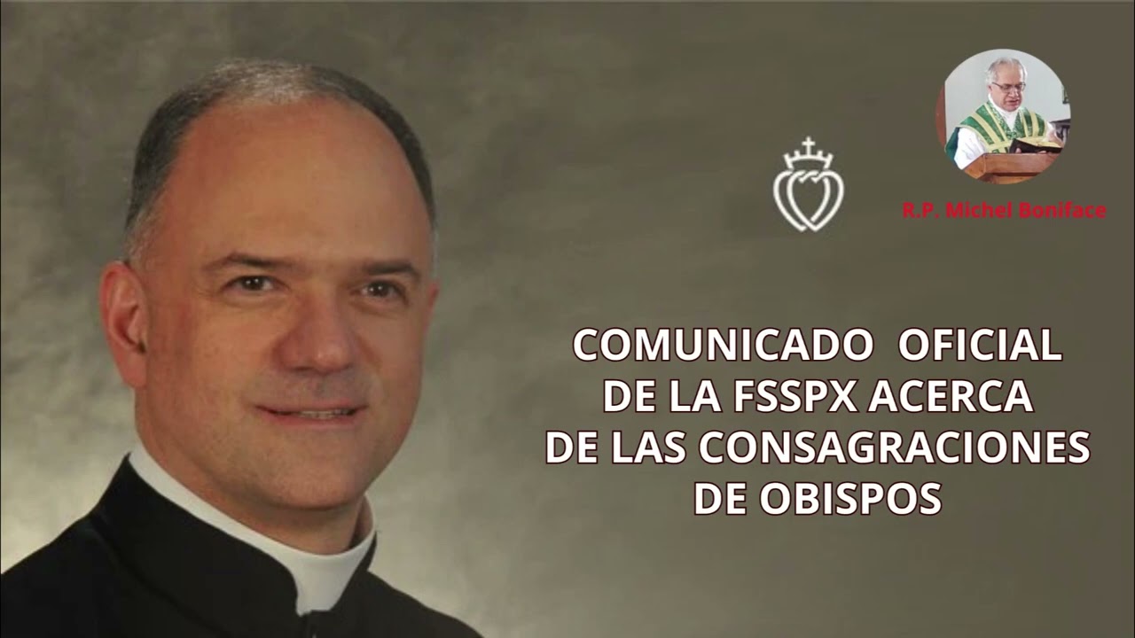 Solo queremos que nos dejen vivir la fe católica de siempre (P. Boniface)