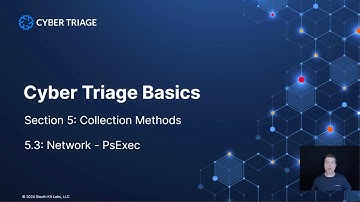 Collect DFIR Artifacts Using PsExec and the Cyber Triage Collector