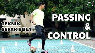 Football Passing and Control Techniques
