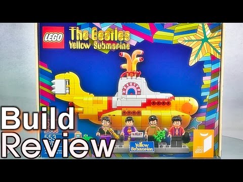[생방송] 레고 아이디어 21306 비틀즈 노란 잠수함 조립 과정 리뷰 LEGO Beatles Yellow Submarine