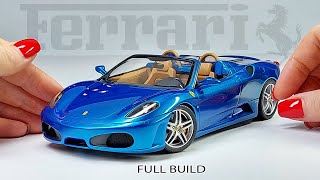 Full Build Ferrari F430 Spider Scale Model Car