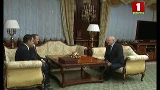 Встреча Президента Беларуси и директора Службы внешней разведки России