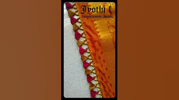 Short Gonda Sareegonde Pallu Gonda Saree Kuchu Tasselsmaking Tassel For Saree 